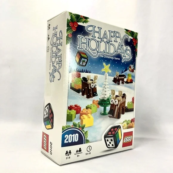 Lego 2010 Happy Holidays The Christmas Game Employee